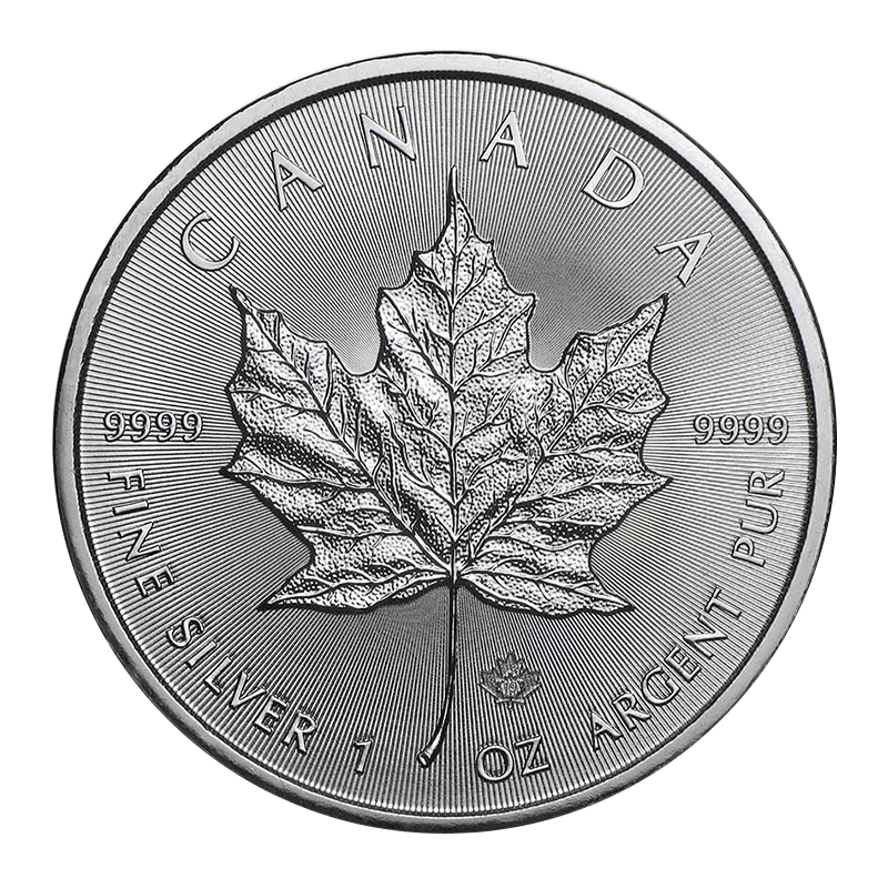 Image for 1 oz Silver Maple Leaf Coin (2022) from TD Precious Metals